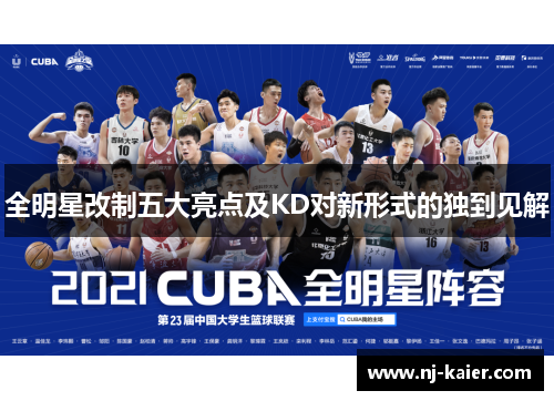 全明星改制五大亮点及KD对新形式的独到见解